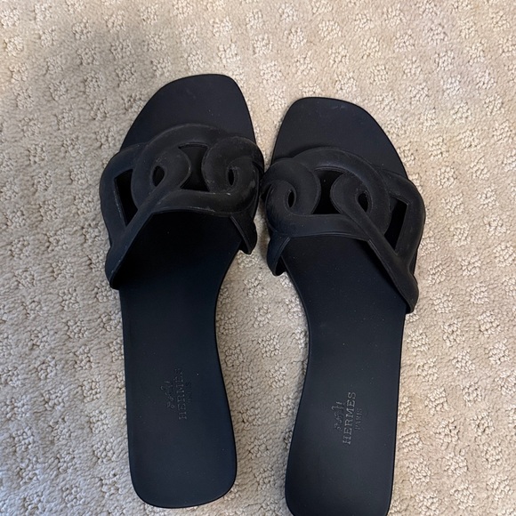Hermes Black Women\'s Sandals